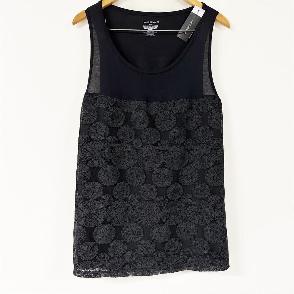 LANE BRYANT Blouse Womens Size 14/16 Sleeveless
